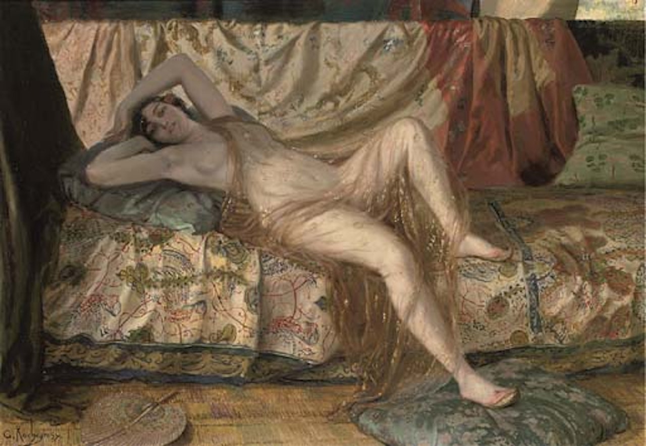 Odalisque by Georges Antoine Rochegrosse