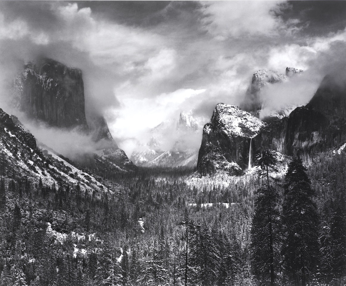 CLEARING WINTER STORM, YOSEMITE NATIONAL PARK' by Ansel Adams