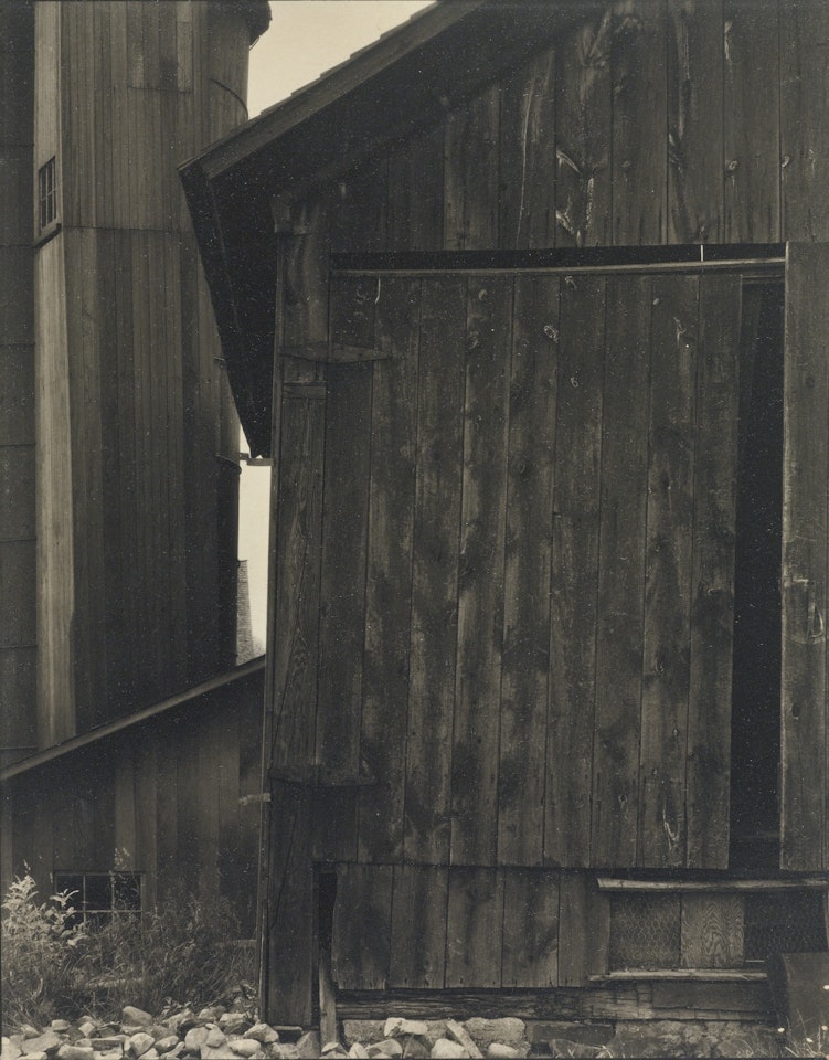 FRED BRIEHL'S BARN, WALLKILL, N. Y.' by Paul Strand