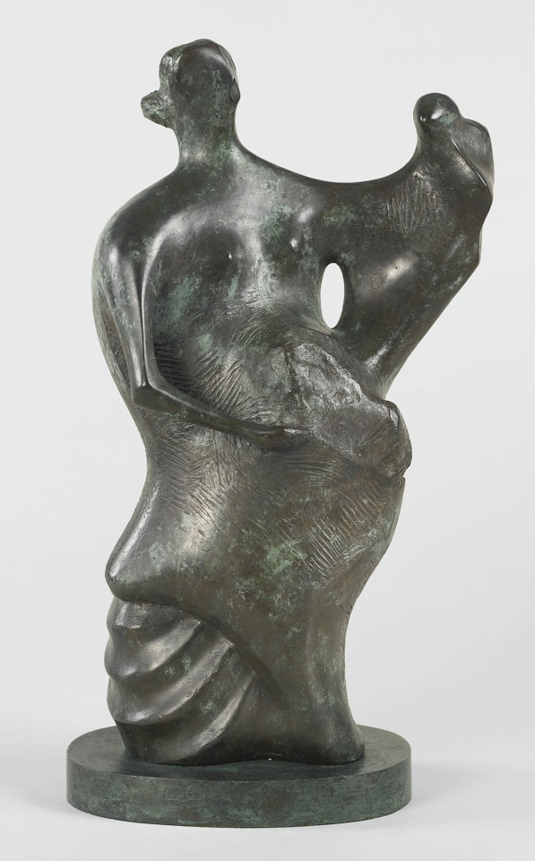 MOTHER AND CHILD (UPRIGHT) by Henry Moore