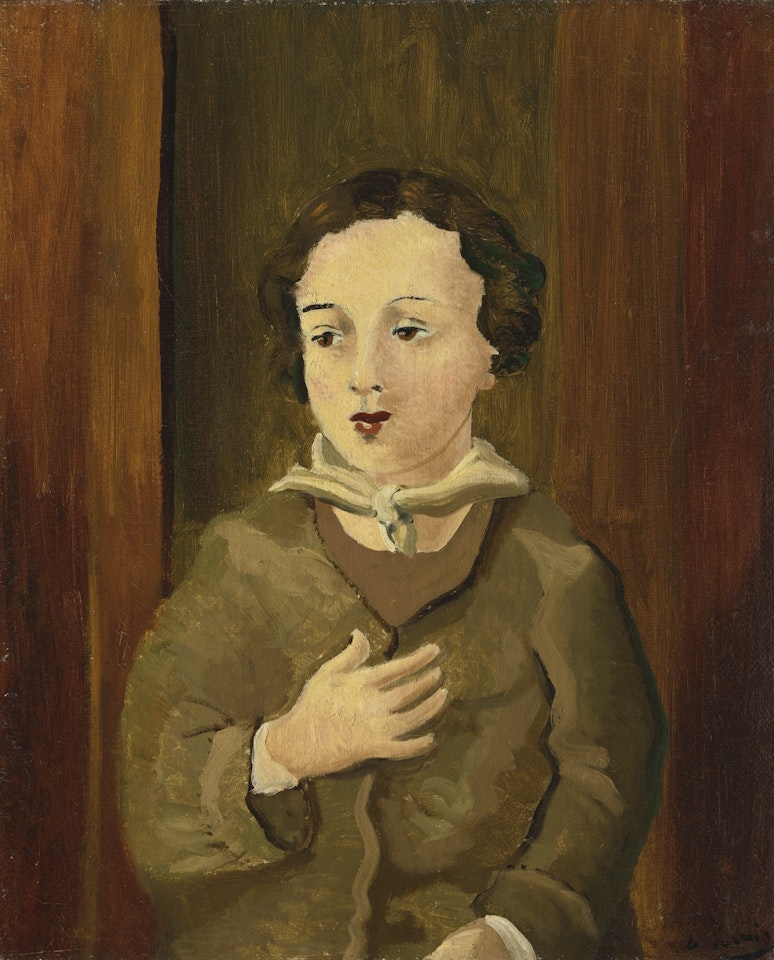 LA FILLETTE AU FOULARD by Andre Derain