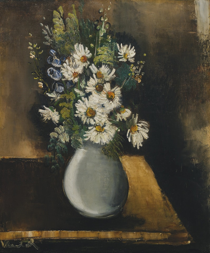 BOUQUET DE MARGUERITES BLANCHES by Maurice de Vlaminck