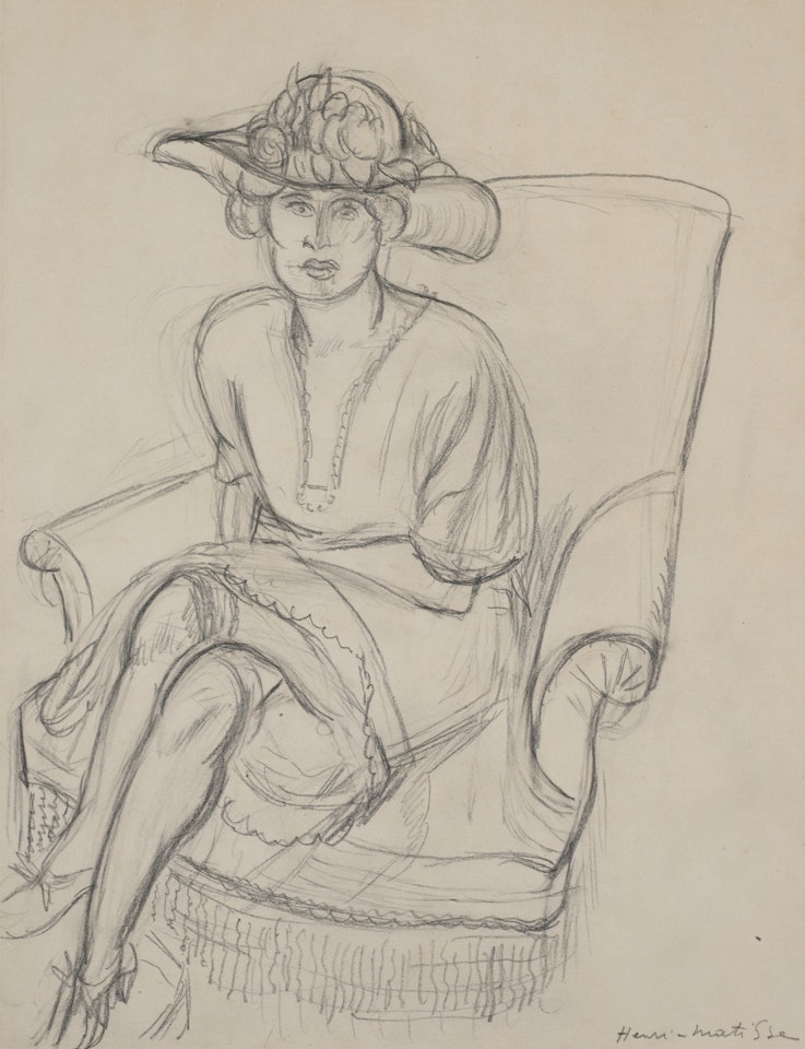 FEMME ASSISE by Henri Matisse