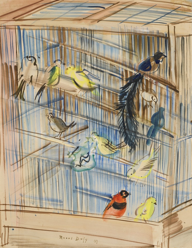 LE VOLIÈRE by Raoul Dufy