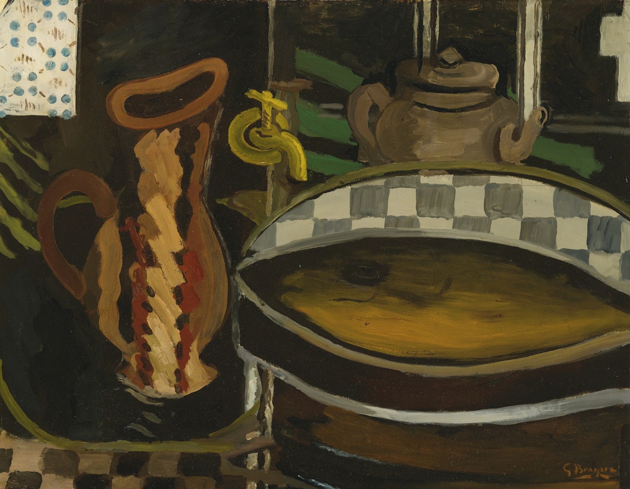 LA TOILETTE DANS LA CUISINE by Georges Braque