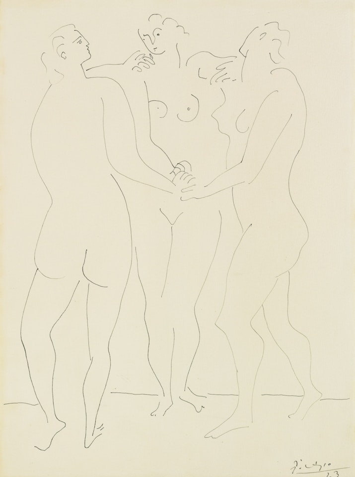 LES TROIS GRÂCES by Pablo Picasso