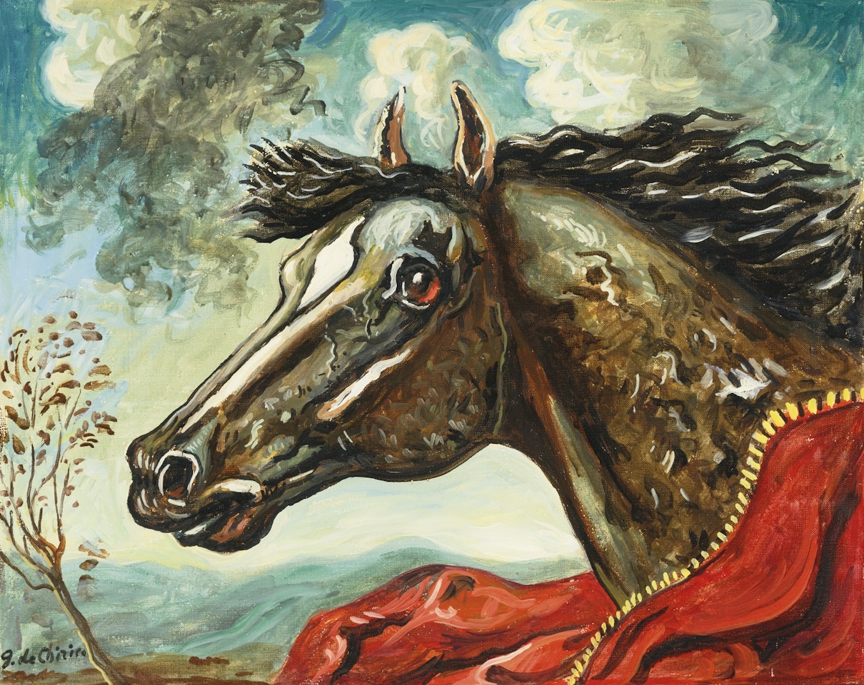 TESTA DI CAVALLO by Giorgio de Chirico