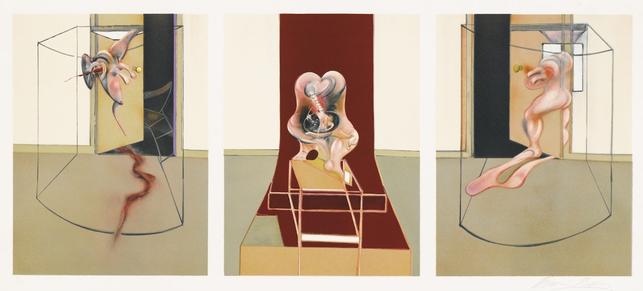 ORESTEIA OF AESCHYLUS (S. 16) by Francis Bacon
