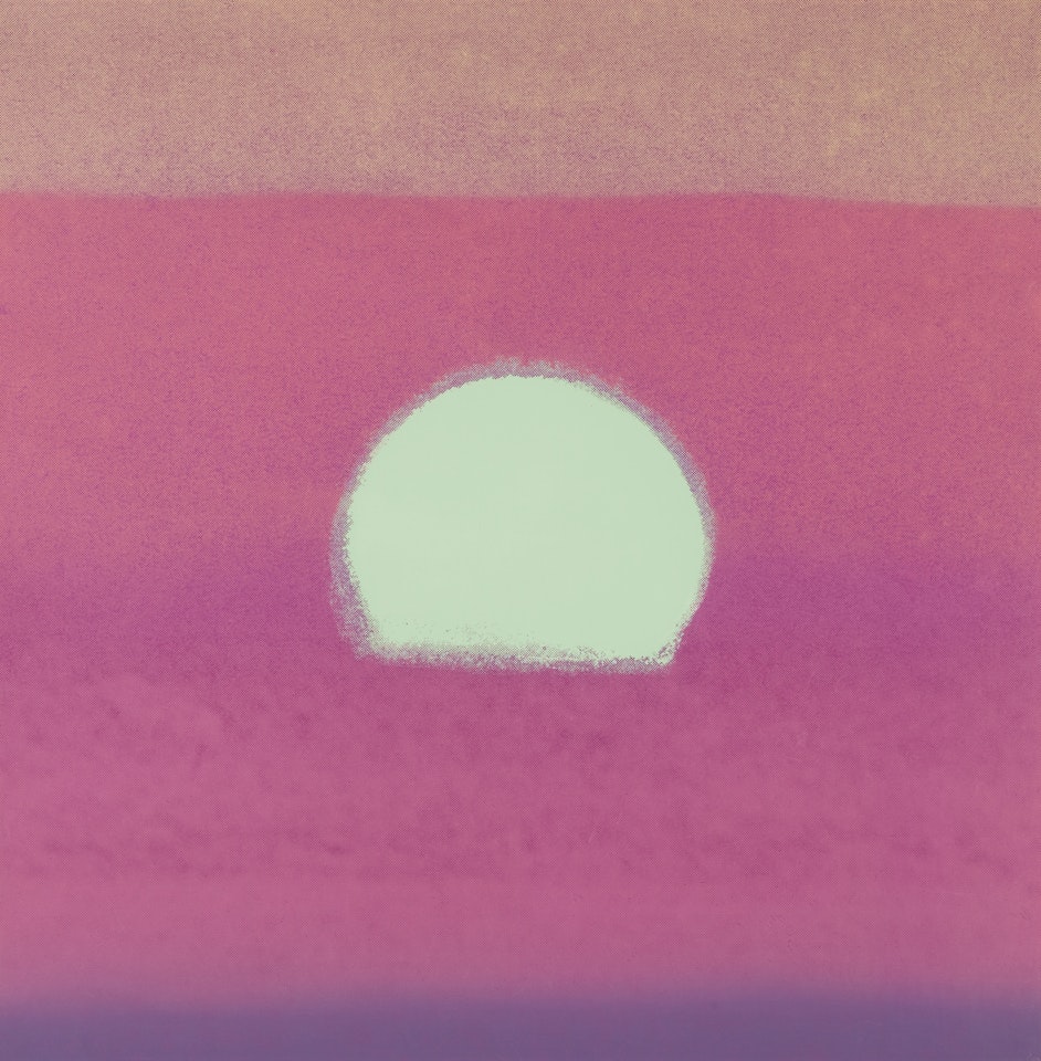 SUNSET (SEE F. & S. II.85-88) by Andy Warhol