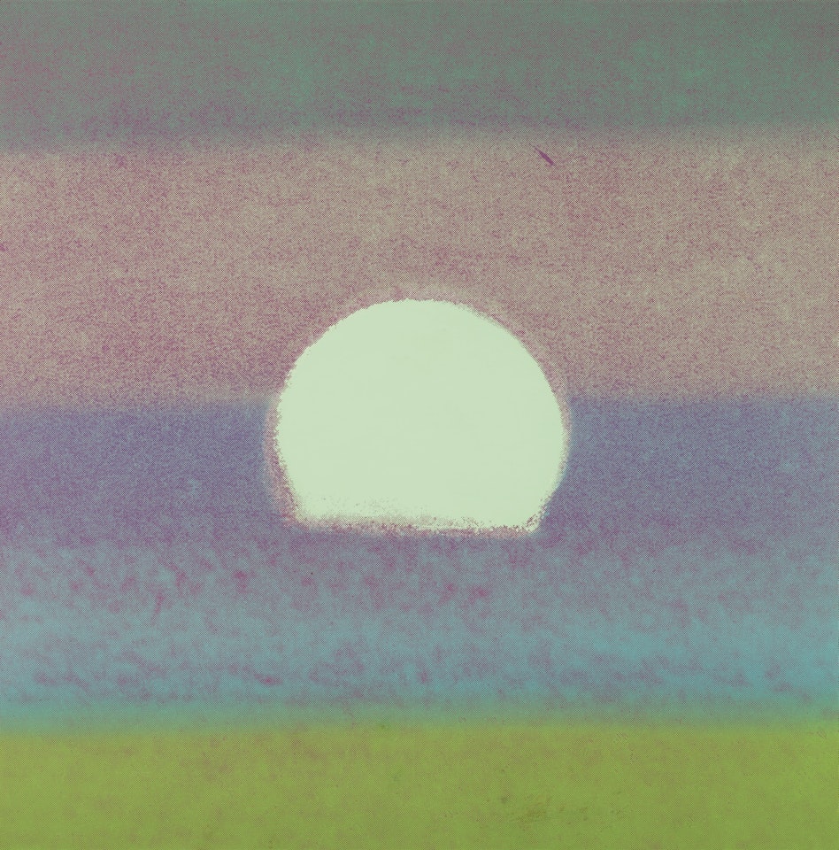 SUNSET (SEE F. & S. II.85-88) by Andy Warhol