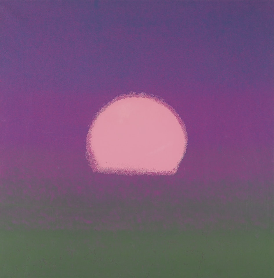 SUNSET (SEE F. & S. II.85-88) by Andy Warhol