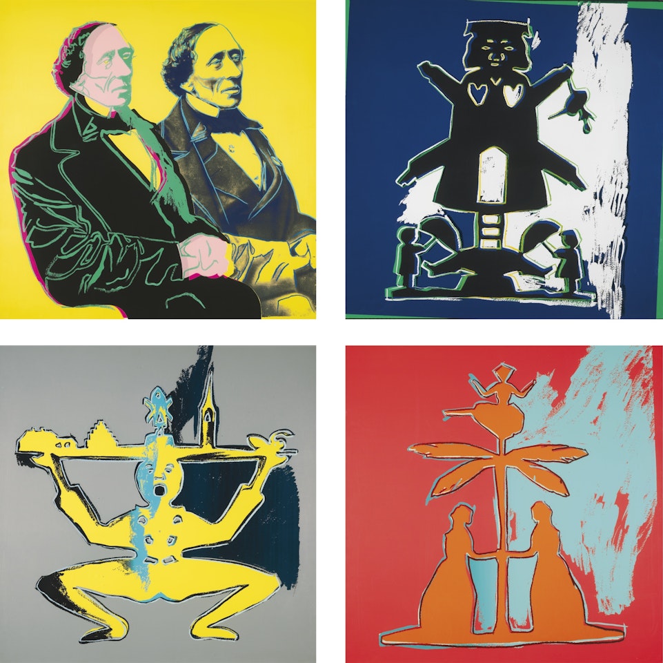 HANS CHRISTIAN ANDERSEN (SEE F. & S. IIB.394-397) by Andy Warhol