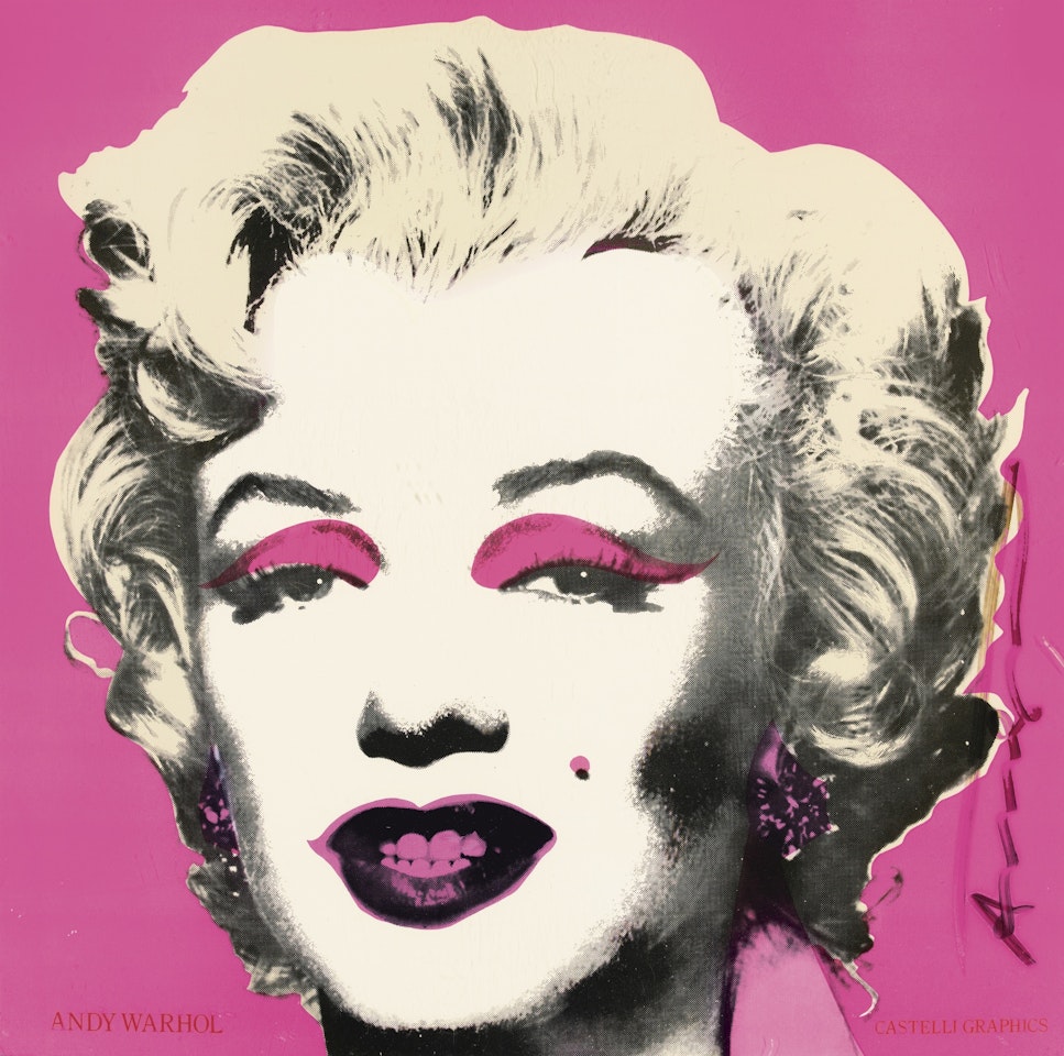 MARILYN (ANNOUNCEMENT) (NOT IN F. & S.) by Andy Warhol