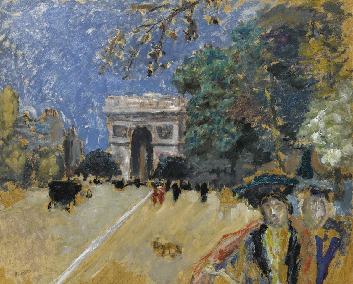 L'ARC DE TRIOMPHE (ESQUISSE) by Pierre Bonnard
