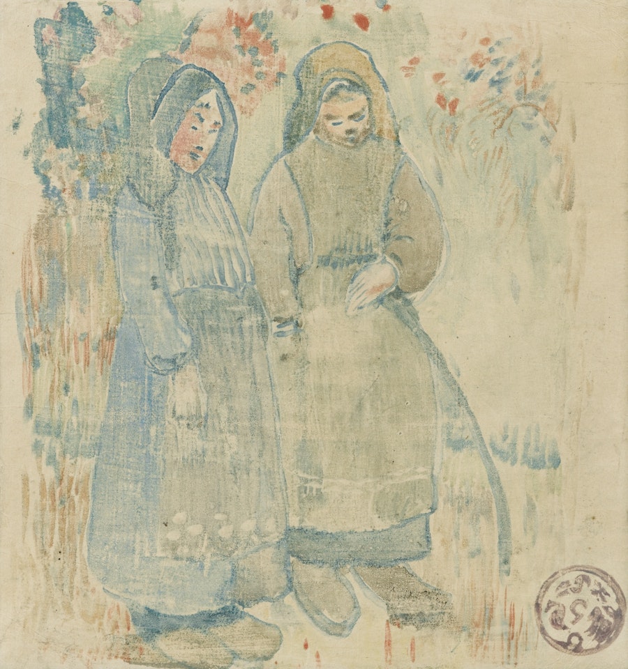 DEUX BRETONNES by After Paul Gauguin