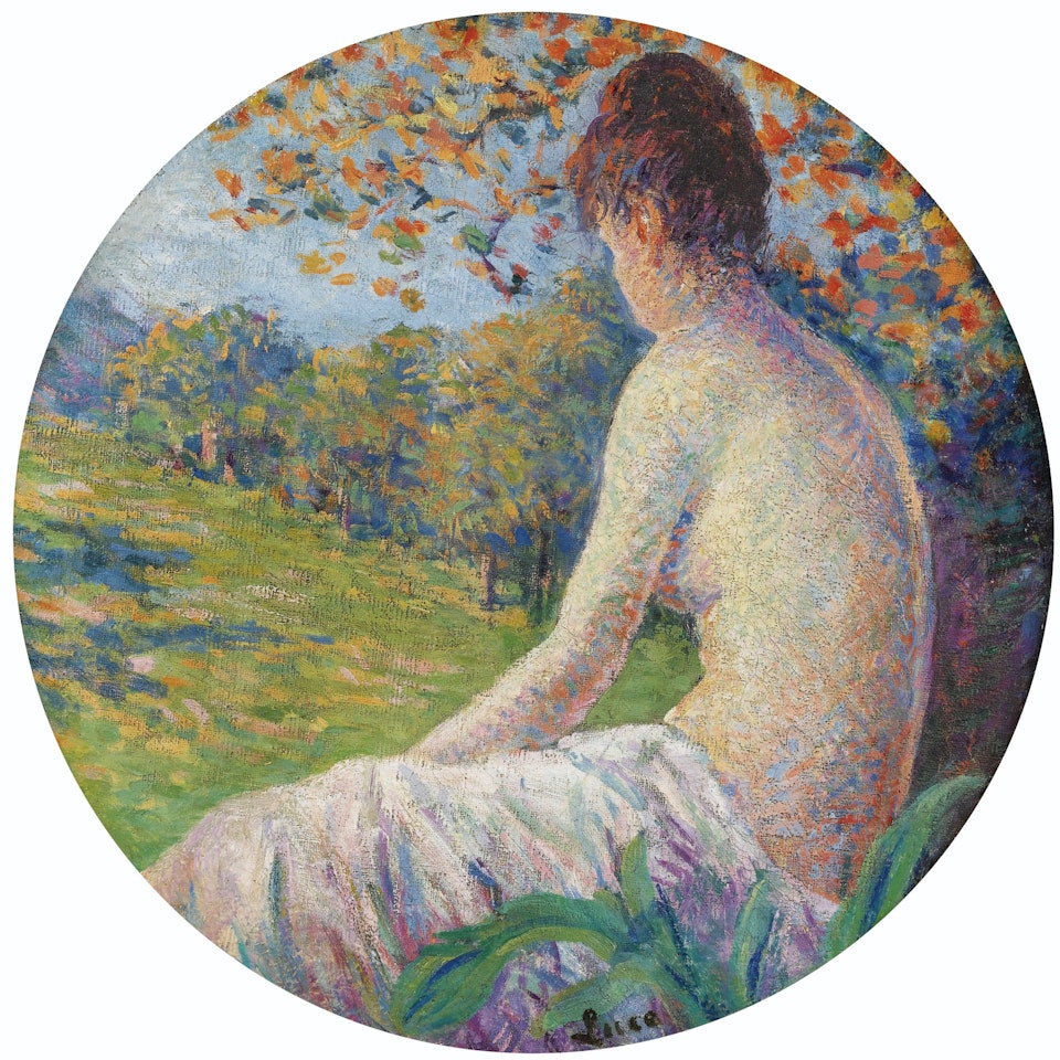FEMME ASSISE by Maximilien Luce