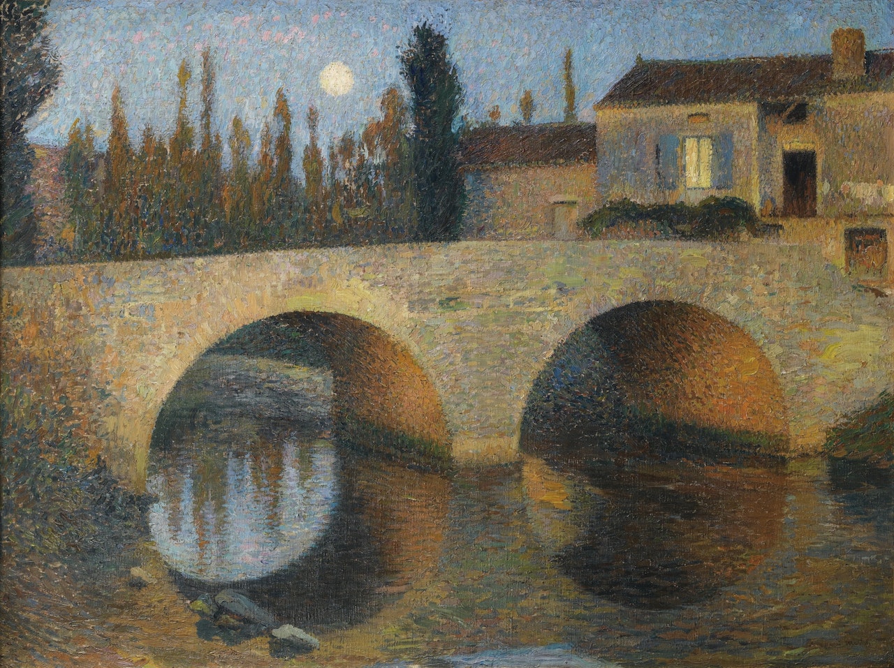 LE PONT À LABASTIDE-DU-VERT by Henri Martin