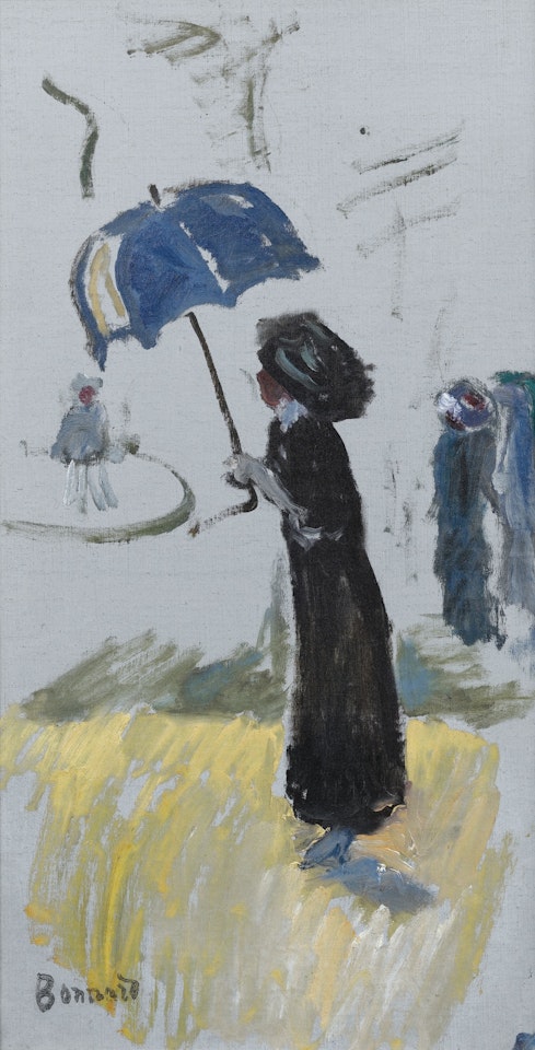 FEMME AU PARAPLUIE by Pierre Bonnard