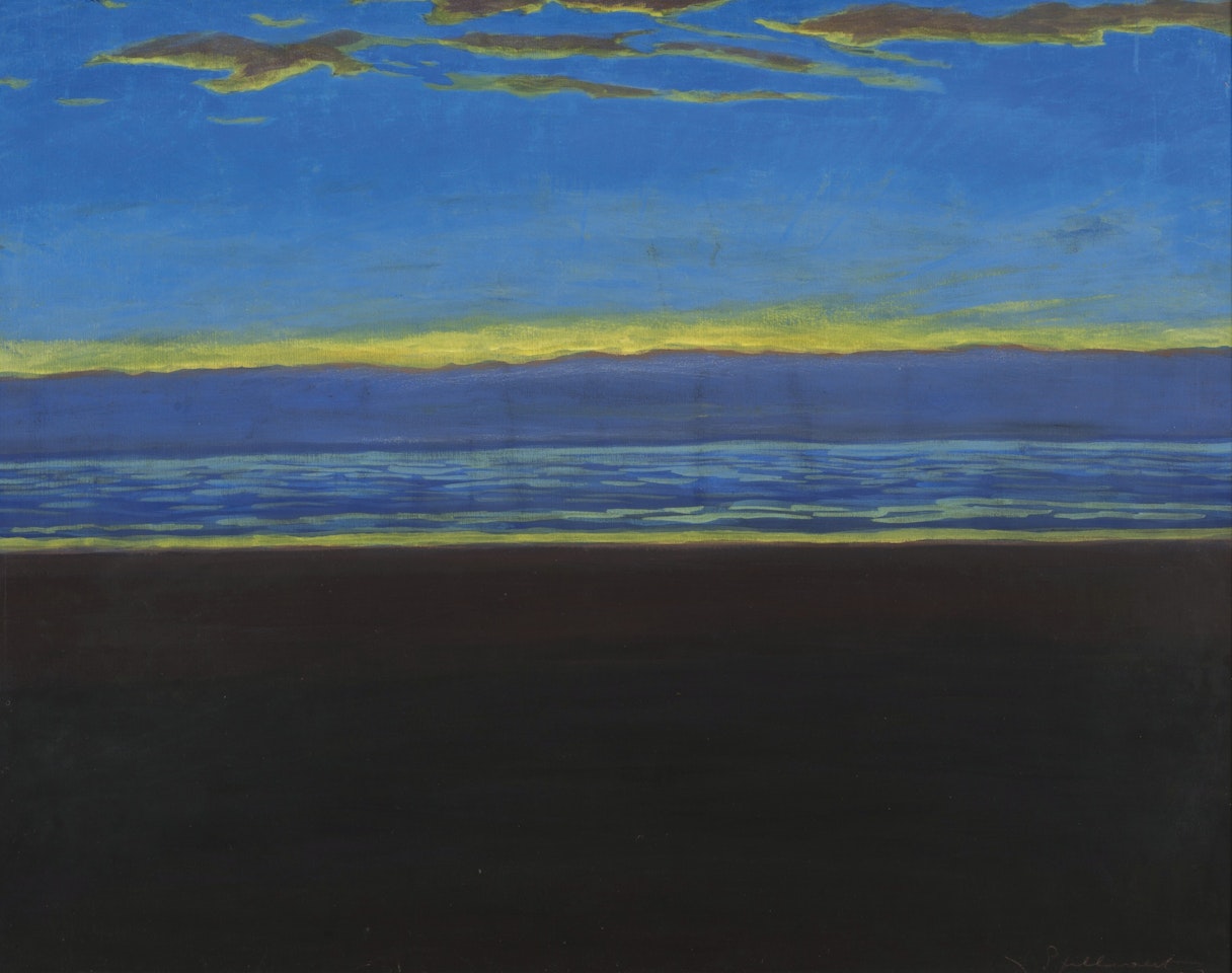 MARINE, PLAGE SOMBRE by Léon Spilliaert