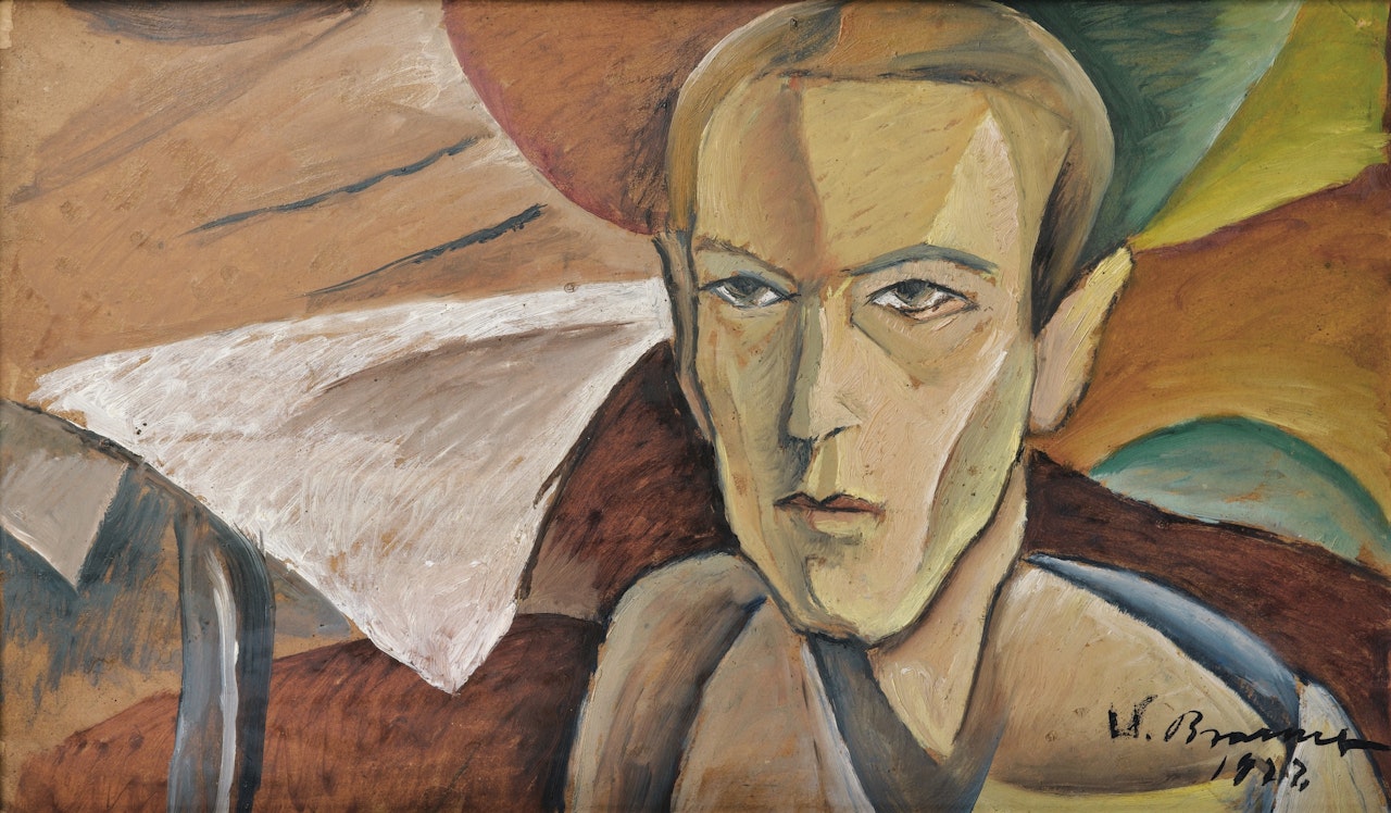 SANS TITRE (PORTRAIT D'HOMME) by Victor Brauner