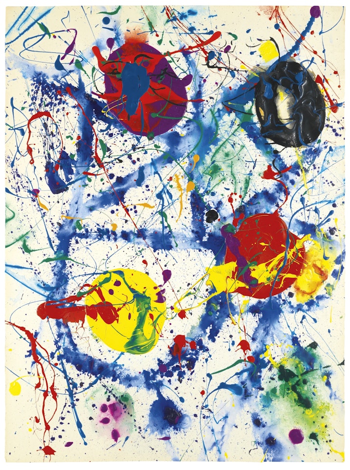 UNTITLED by Sam Francis