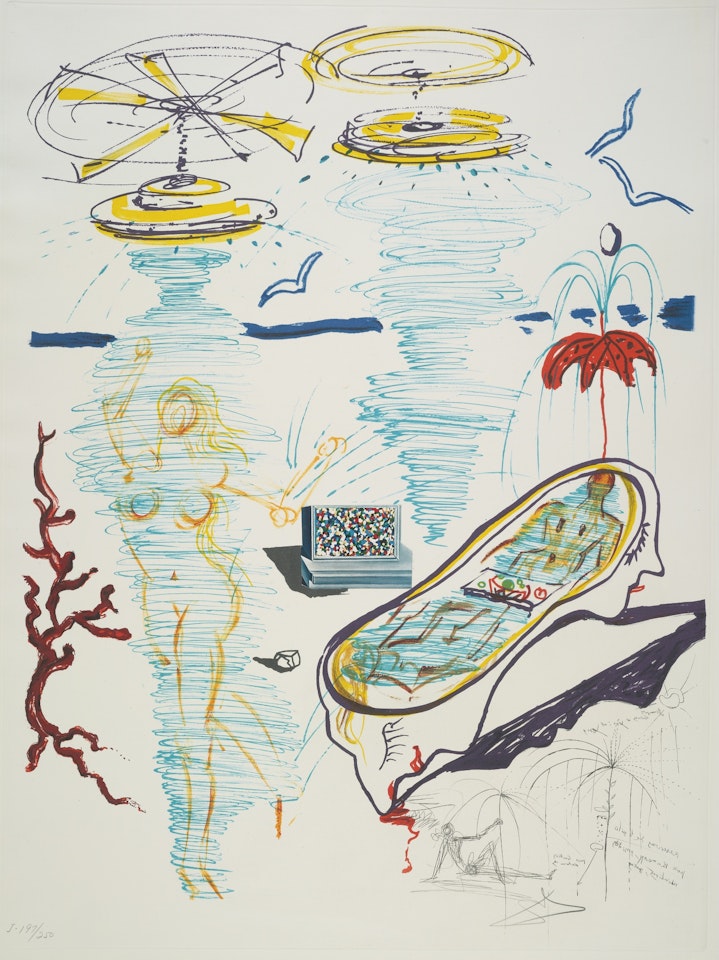 IMAGINATION ET OBJETS DU FUTUR (MICHLER & LÖPSINGER 822-31)
 by Salvador Dali