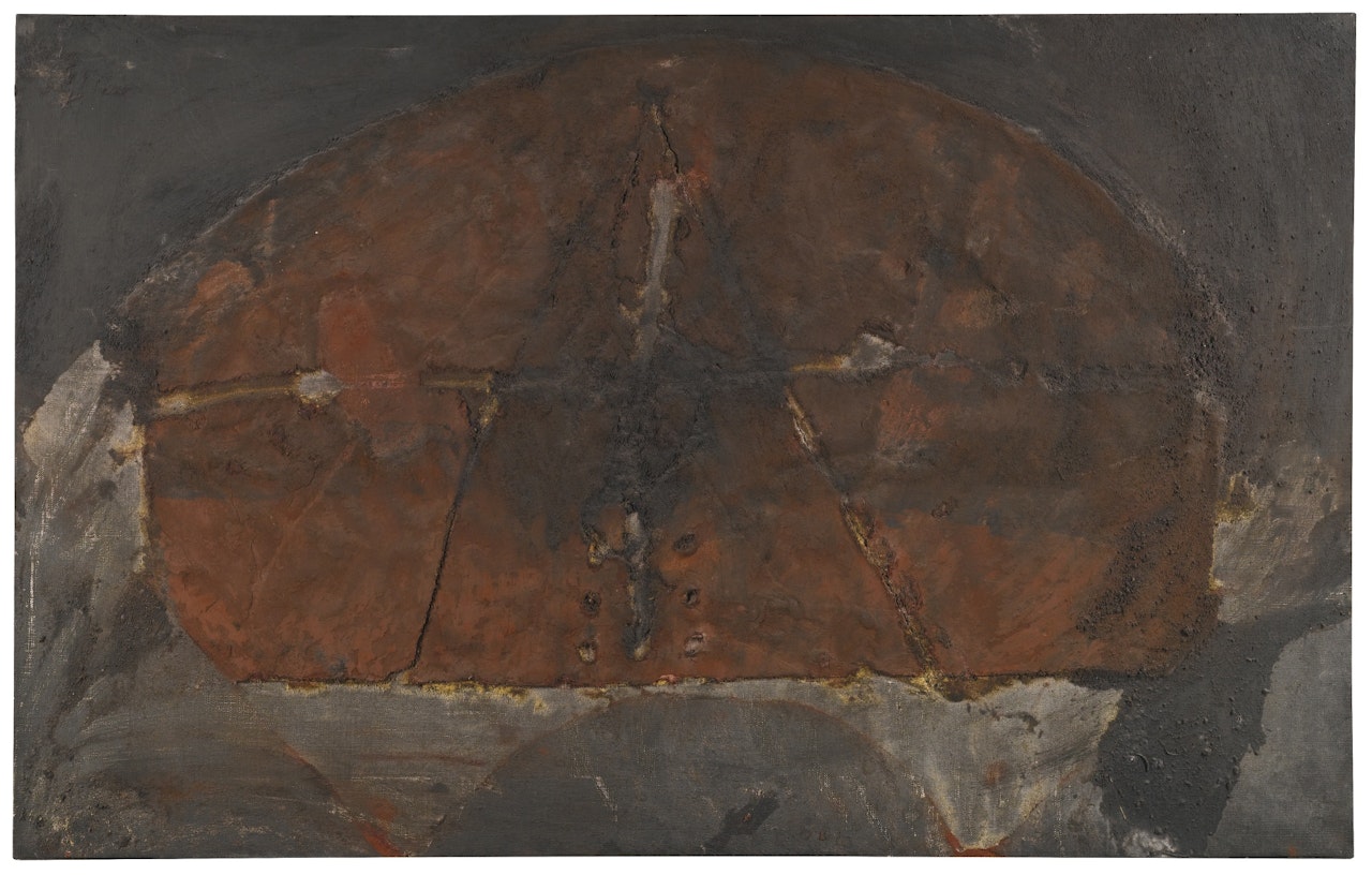 ARC ROSA by Antoni Tapies