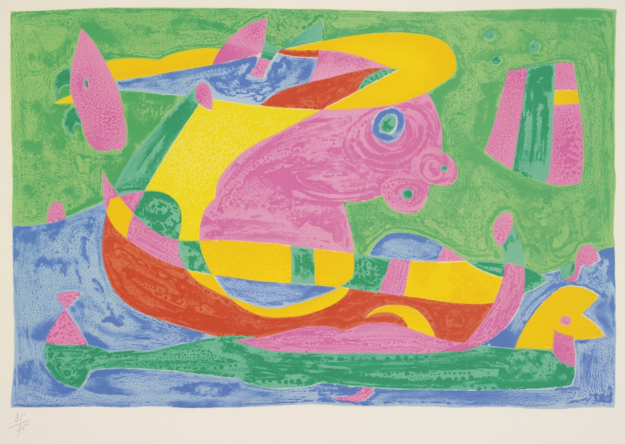 UBU ROI (M. 460 - 498; C. BK. 108) by Joan Miró