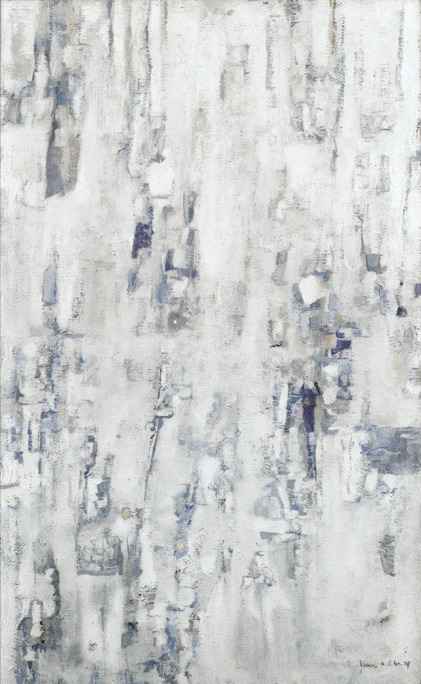 PEINTURE BLANCHE, BLEUE by Maria Helena Vieira Da Silva