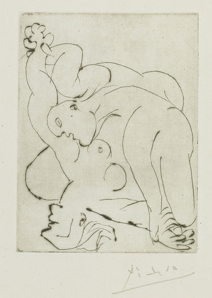 LE VIOL (B. 239; BA. 264) by Pablo Picasso