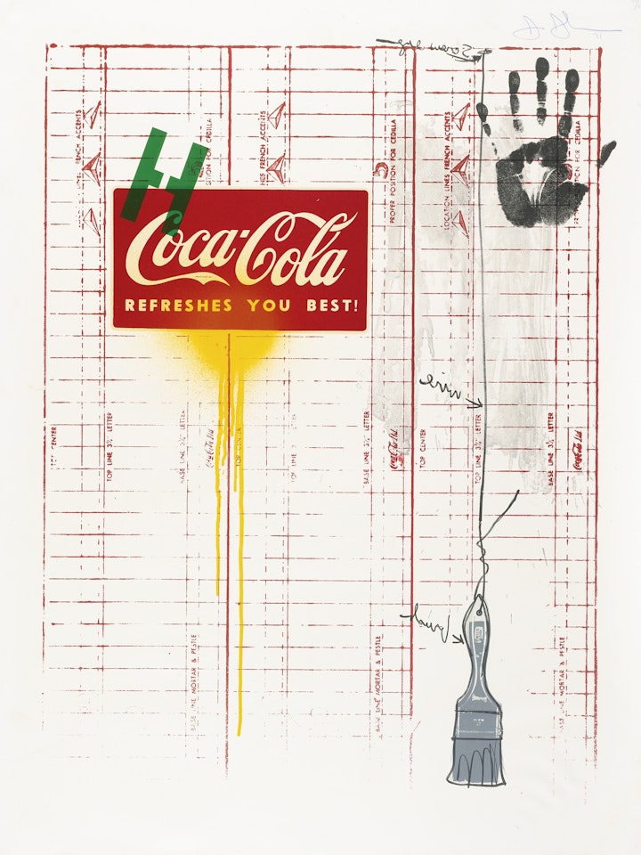 UNTITLED (ULAE 99) by Jasper Johns