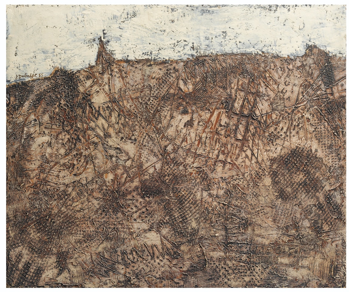 COMMENT LES LIEUX DANSENT by Jean Dubuffet