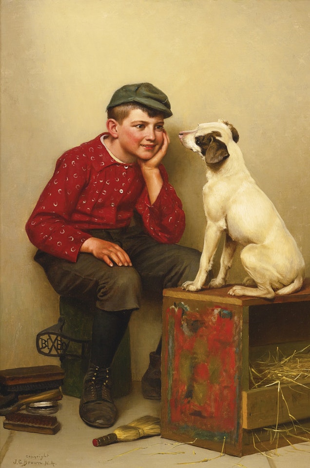 Best Friends by John George Brown