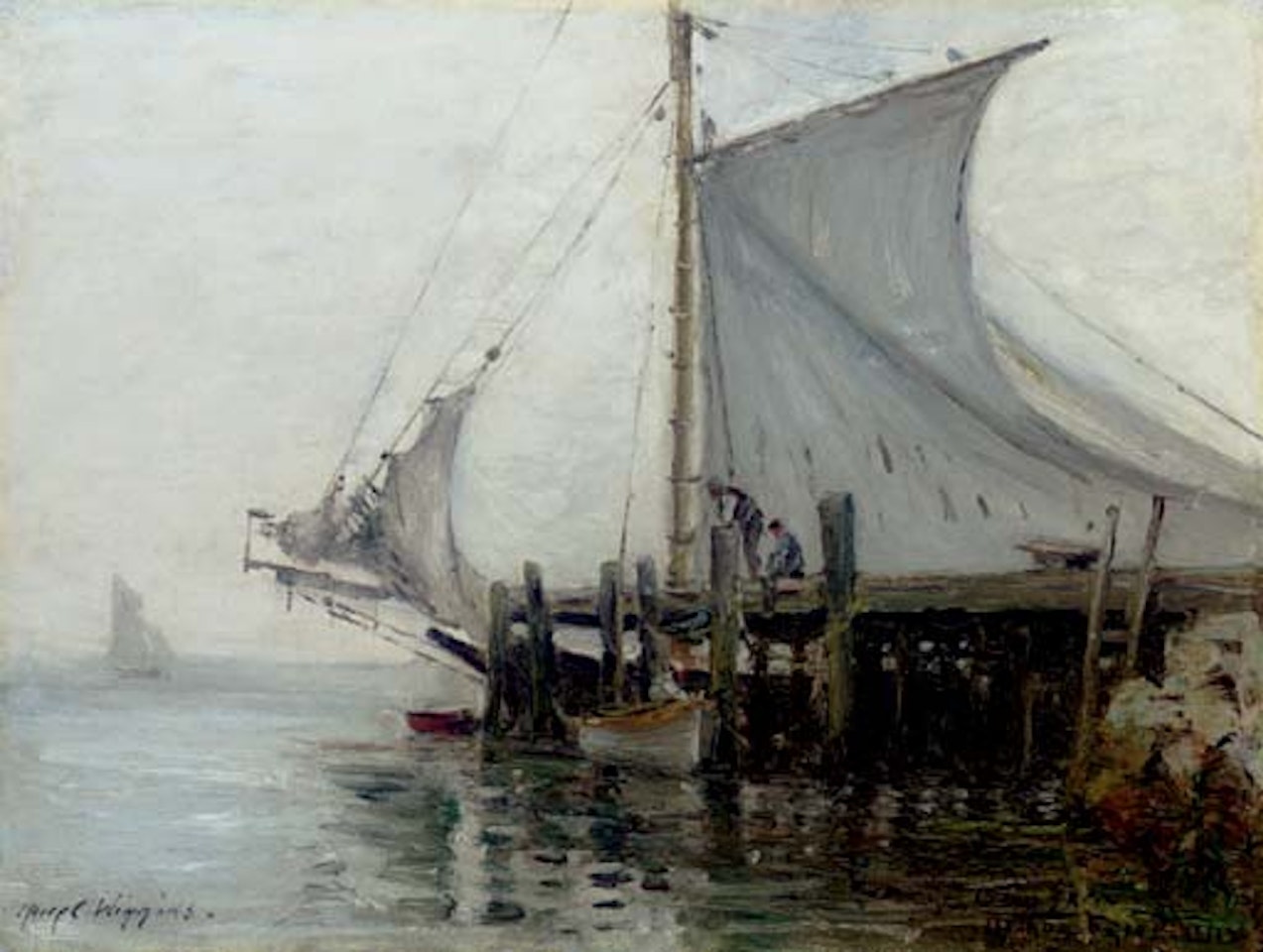 Lifting fog by Guy Carleton Wiggins