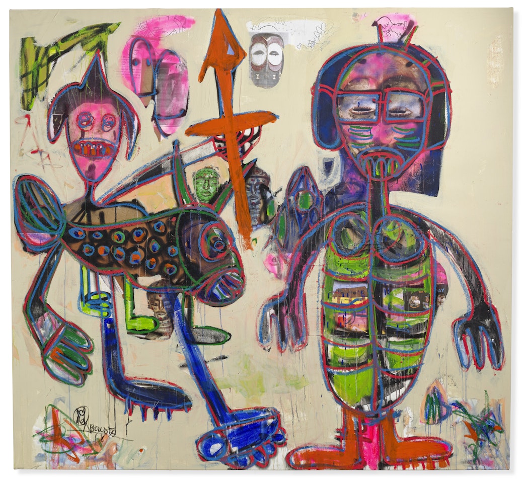 Le Cavalier (The Knight) by Aboudia Abdoulaye Diarrassouba