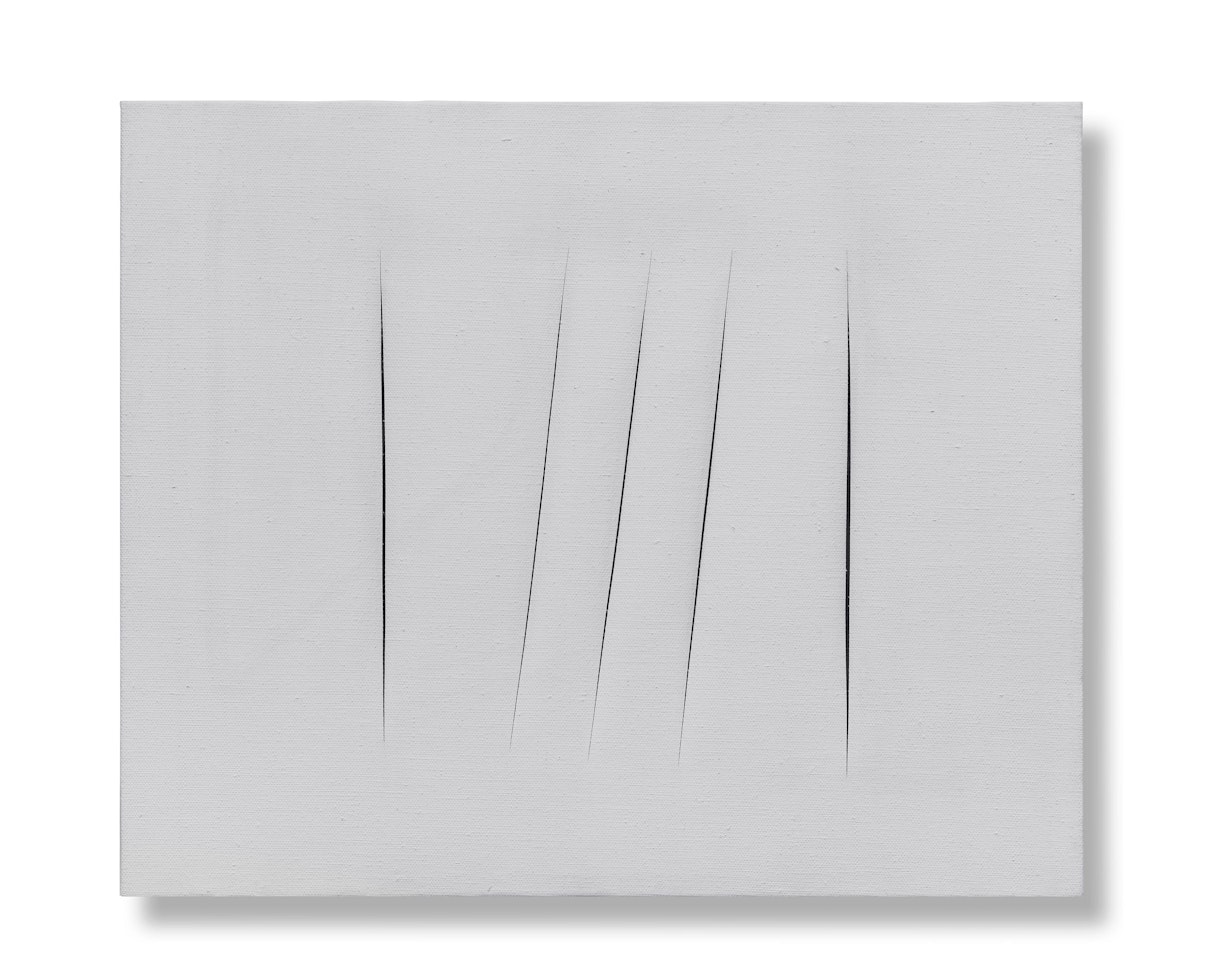 Concetto spaziale, Attese by Lucio Fontana