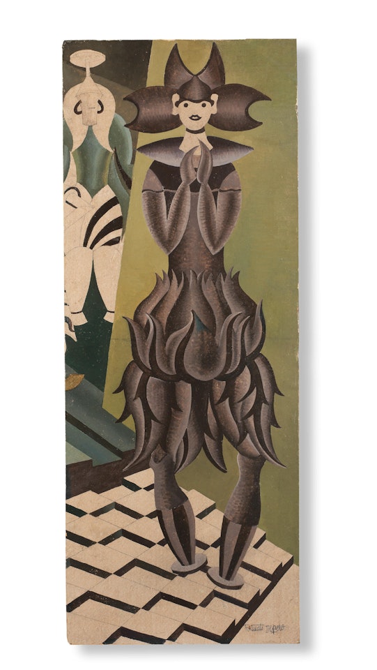 Figure circa by Fortunato Depero