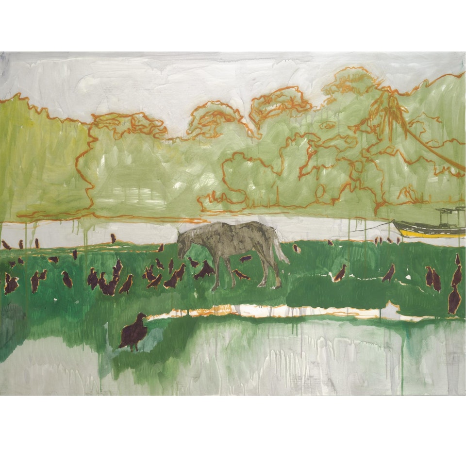 Untitled - horse by Peter Doig