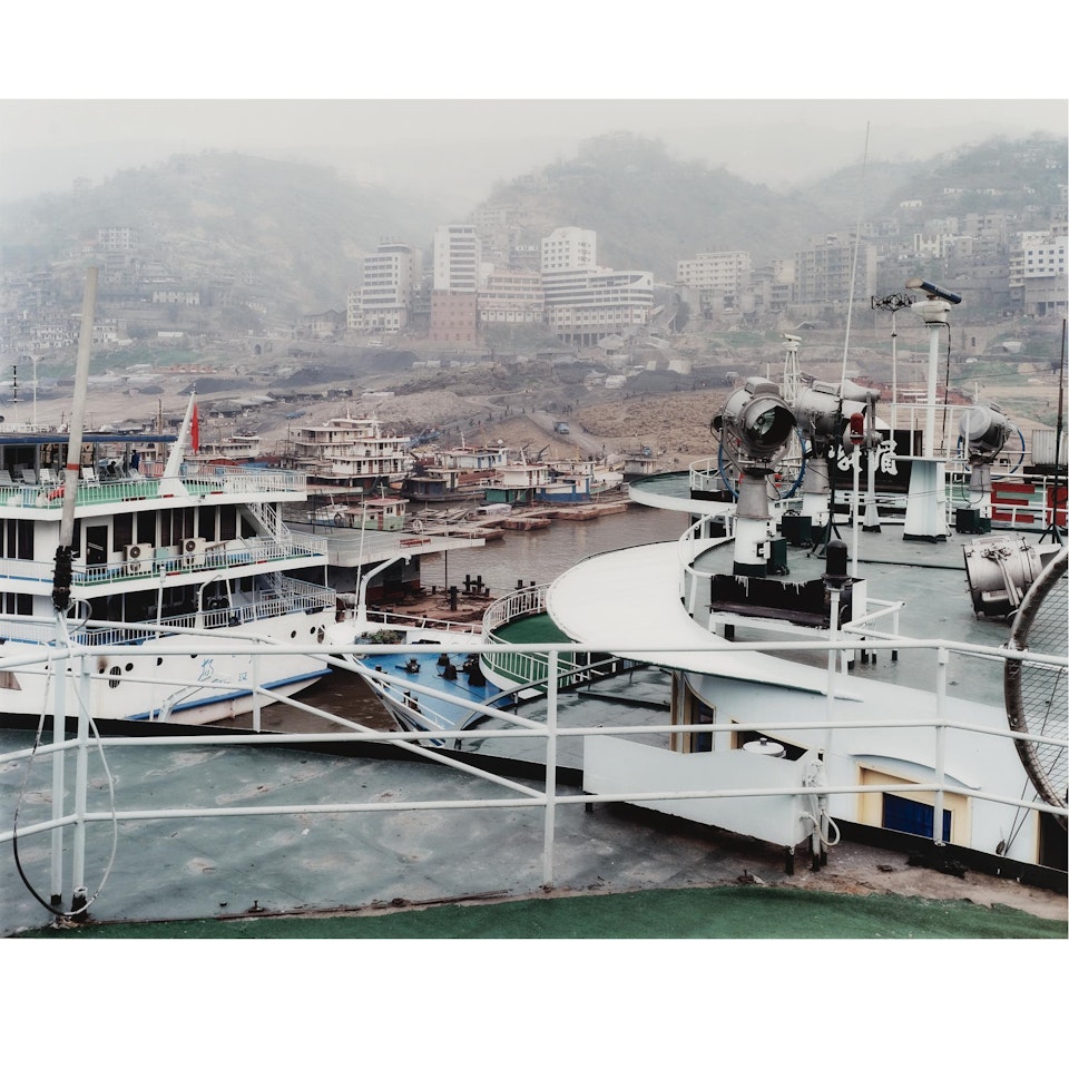 Boats at Wushan, Yangste Gorge, China by Thomas Struth