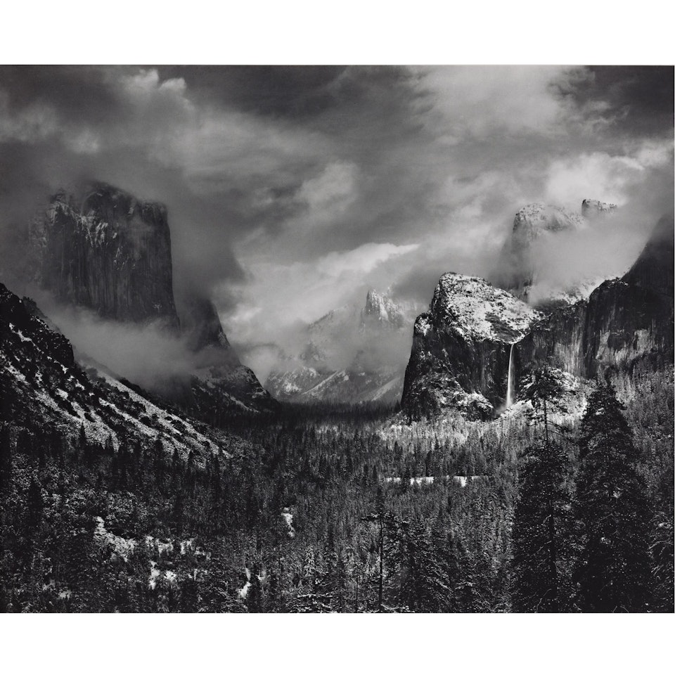 Clearing Winter Storm, Yosemite Valley by Ansel Adams
