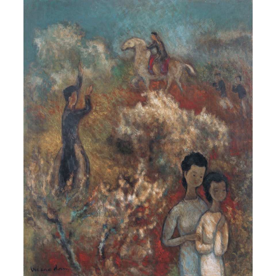 In The Garden by Vu Cao Dam