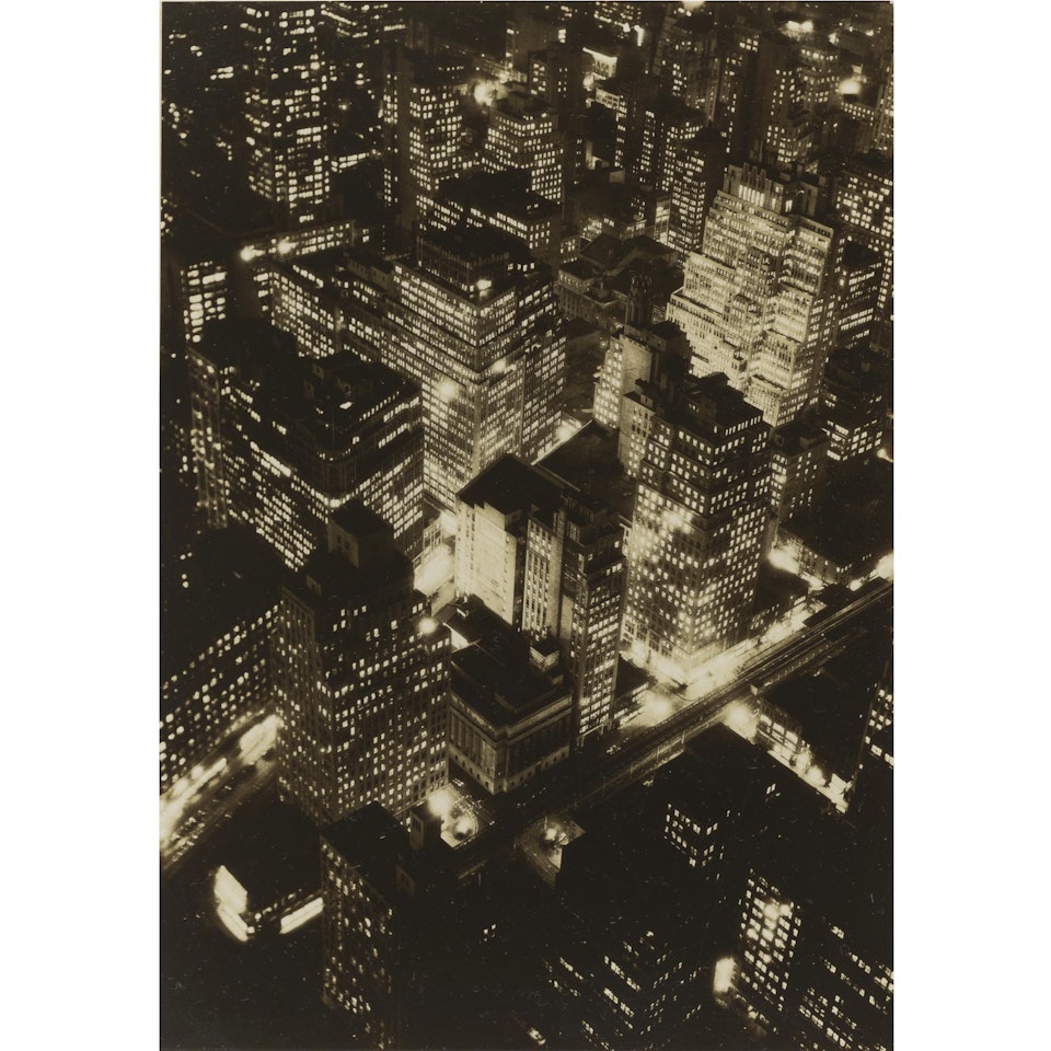 New York At Night by Berenice Abbott