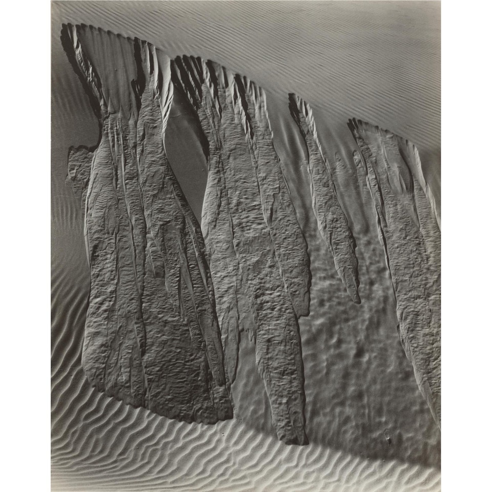 Wind Erosion, Dunes, Oceano by Edward Weston