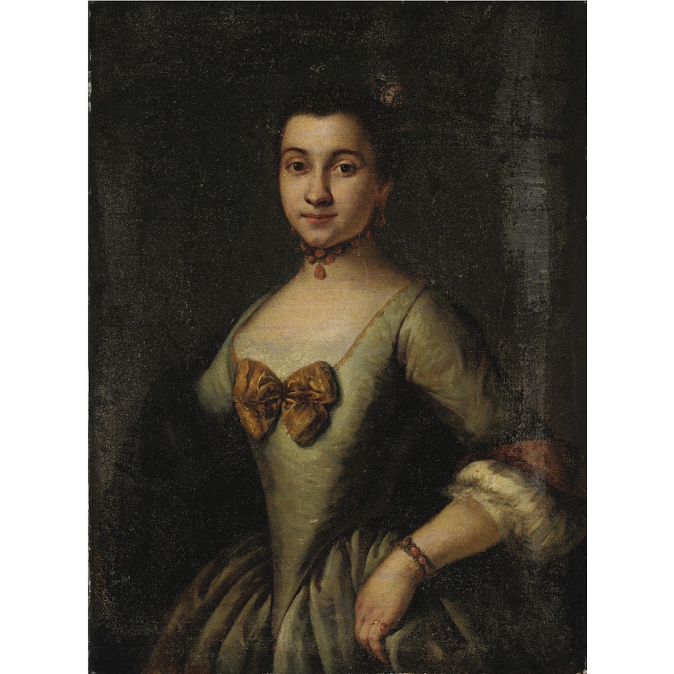 Ritratto Di Giovane Donna by Pietro Longhi