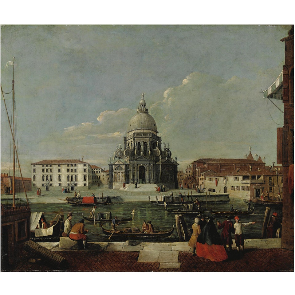 Venezia, La Basilica Della Salute by Venetian School