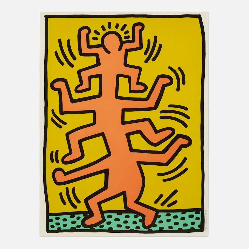 Plate No. 1 (from the Growing suite) by Keith Haring