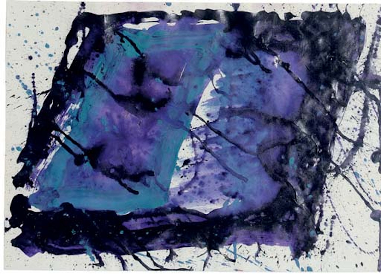 Untitled by Sam Francis