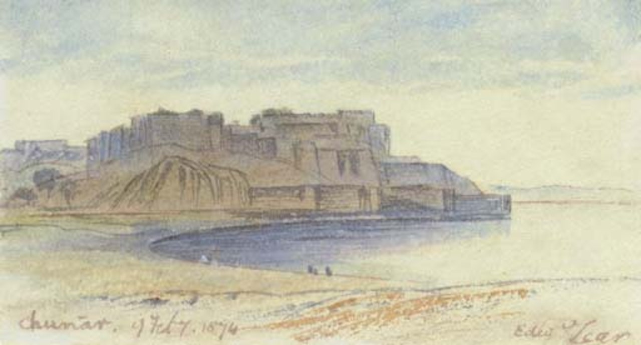 Chunar, India by Edward Lear