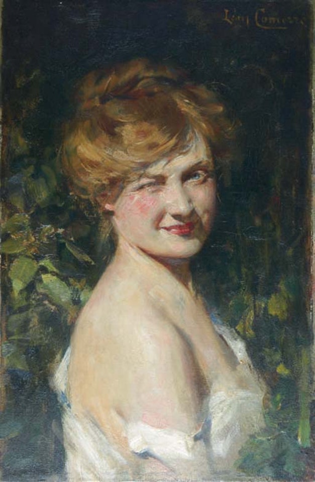 The wink by Leon Comerre
