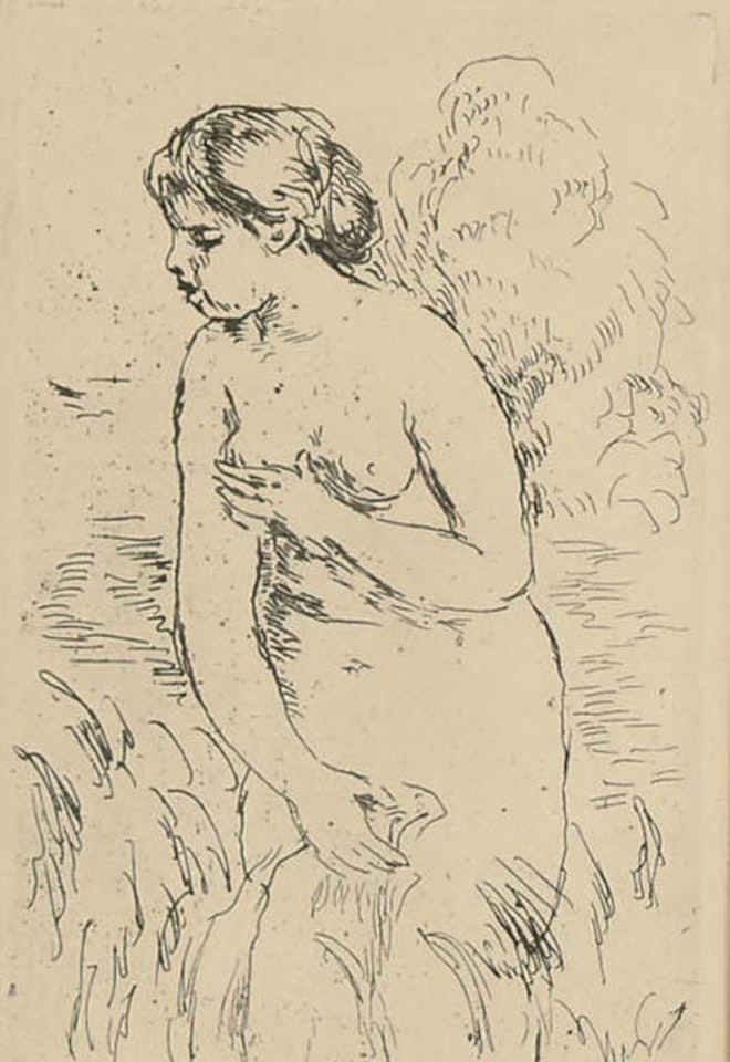 Baigneuse debout à mi-jambes (DS 23) by Pierre-Auguste Renoir